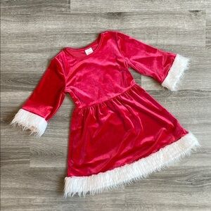 Holiday Time Christmas Santa Baby little girls dress